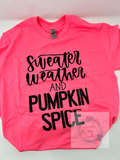 Sweater Weather and Pumpkin Spice