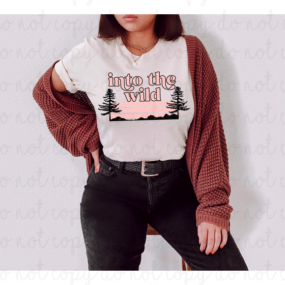 Into the wild shirt